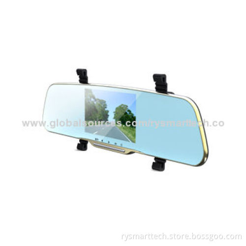Rear-view Mirror 4.3-inch 1080P Car DVR Camera